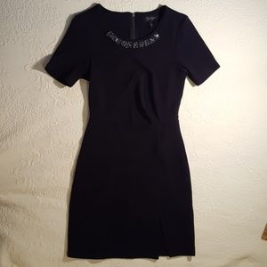 Rhinetone Black Dress